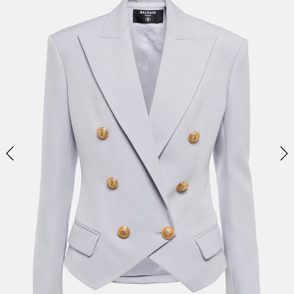 Balmain Light Lavendar Blazer